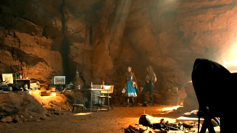 Vecna in Stranger Things : Season 5's Unanswered Mysteries 3 he Cave- Dark atmospheric cave from stranger things Season 5