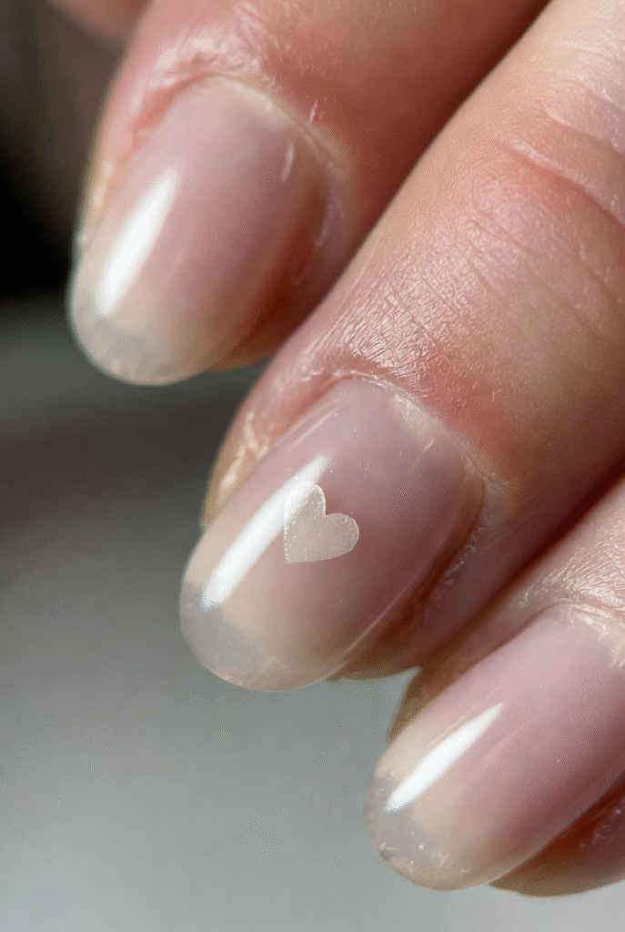 Glossy "Soap Nails" for Elevated Minimalism