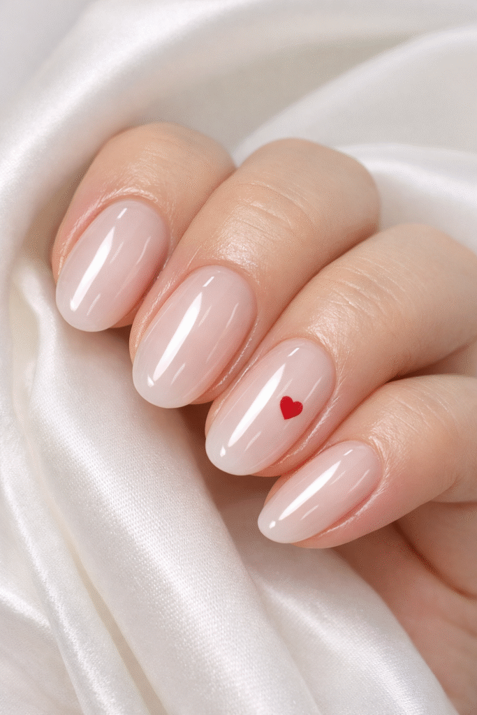 Glossy "Soap Nails" for Elevated Minimalism