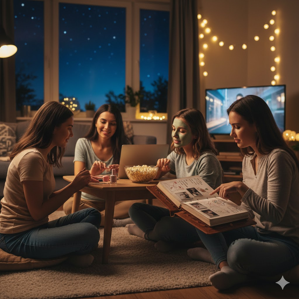 80 Things to Do When Bored at a Sleepover