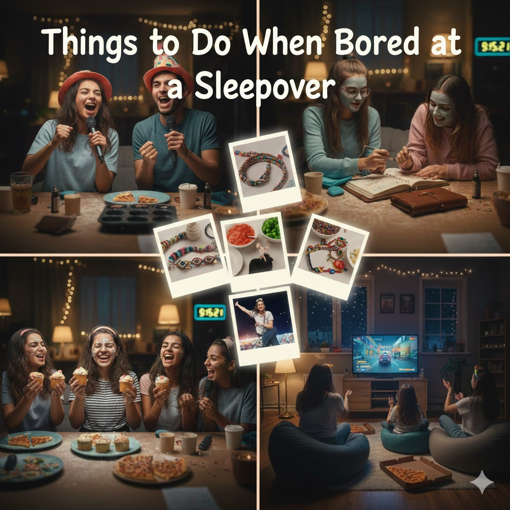 80 Things to Do When Bored at a Sleepover