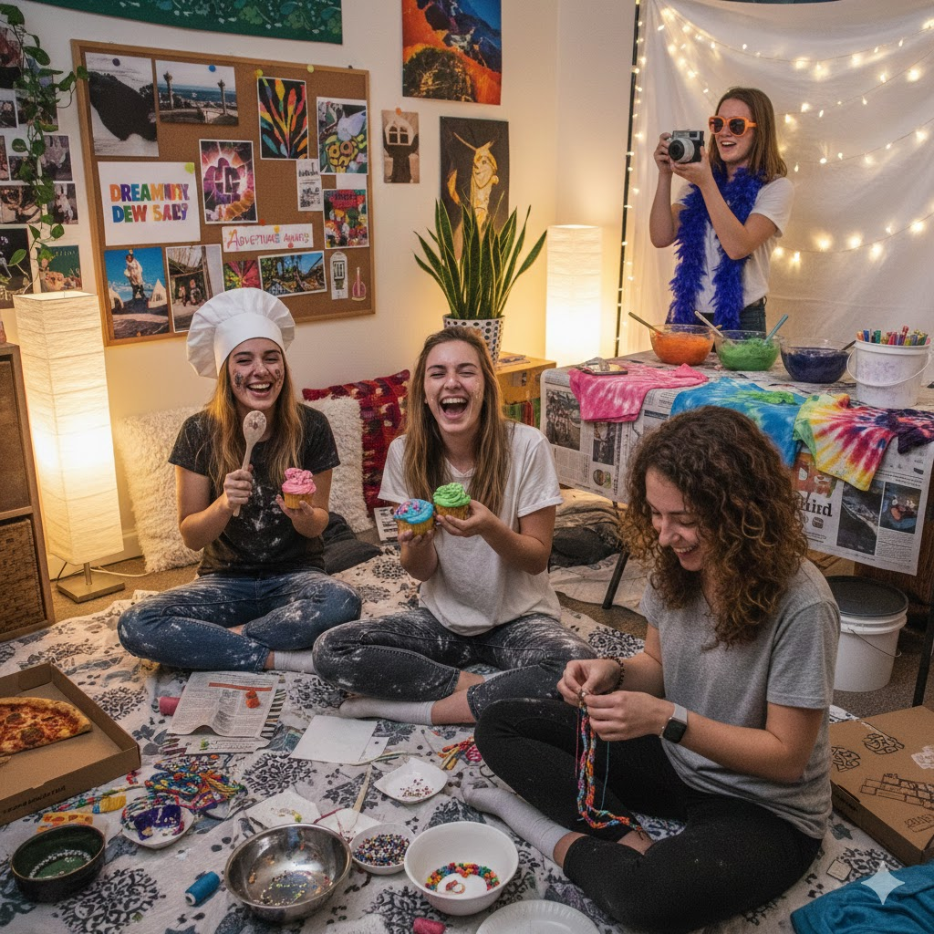 Creative & Crafty Sleepover Ideas