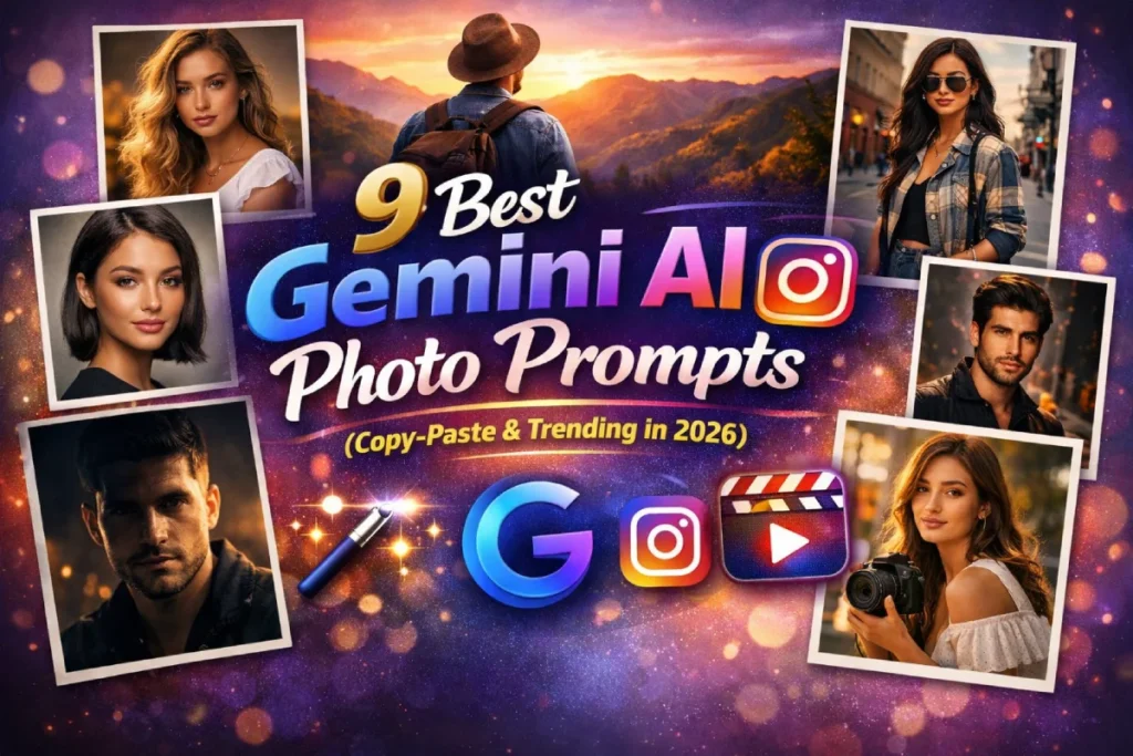 9 Best Gemini AI Instagram Photo Prompts (Copy-Paste & Trending in 2026)