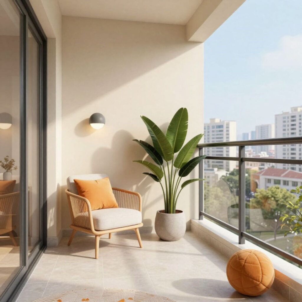 Best cozy small balcony design ideas