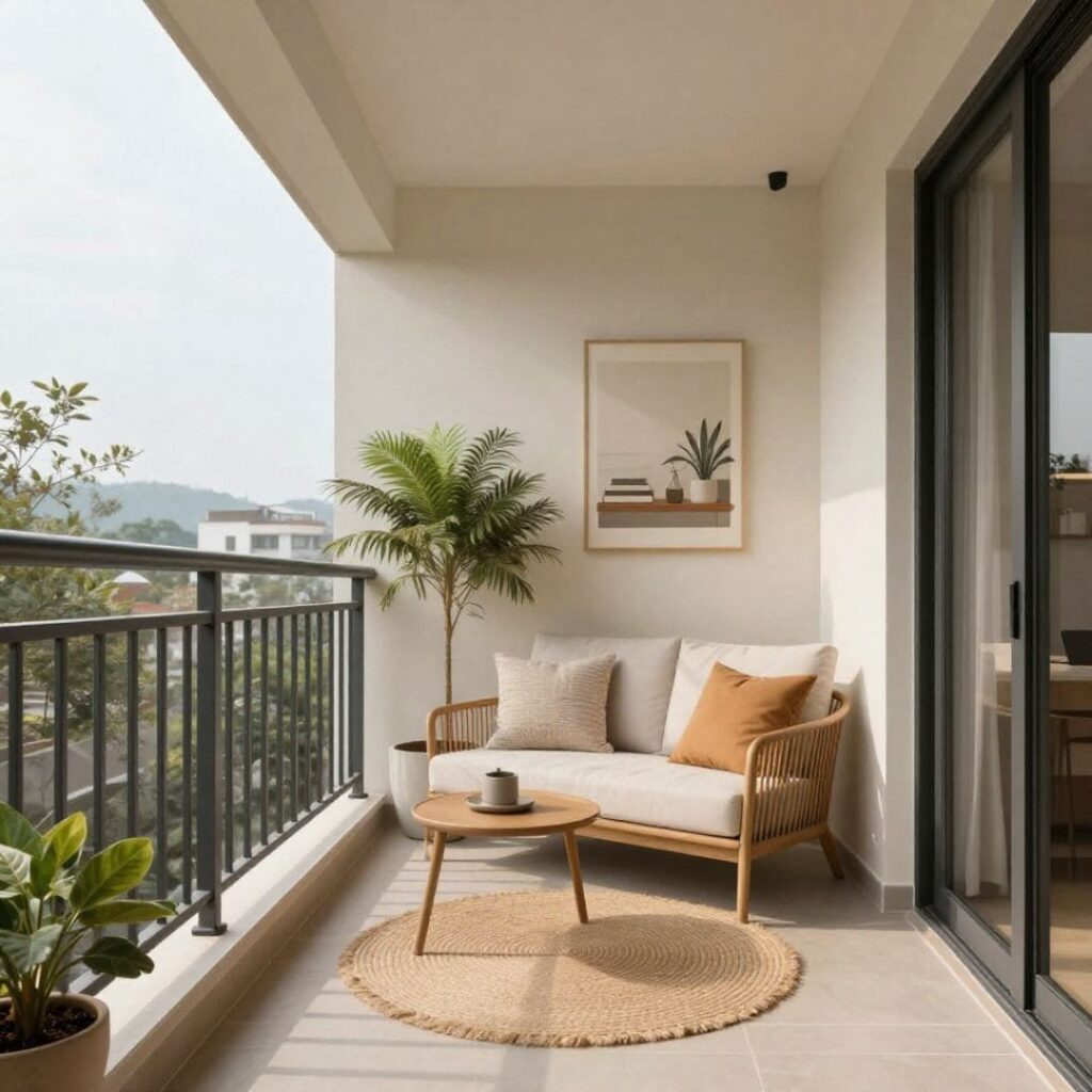 Best cozy small balcony design ideas 23 Best cozy small balcony design ideas