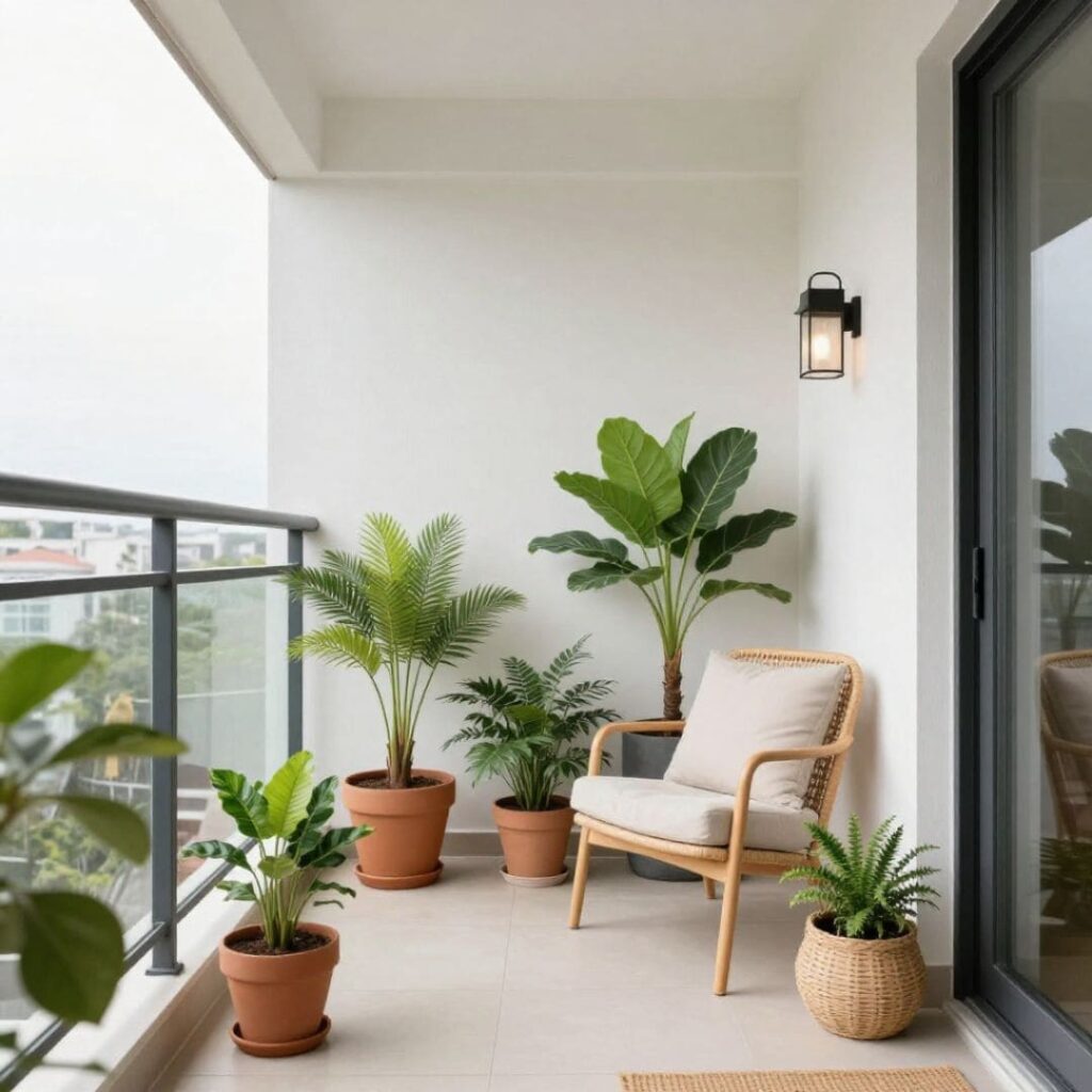 Best cozy small balcony design ideas 27 Best cozy small balcony design ideas