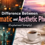 Difference Between Cinematic and Aesthetic Photos (Explained Simply)