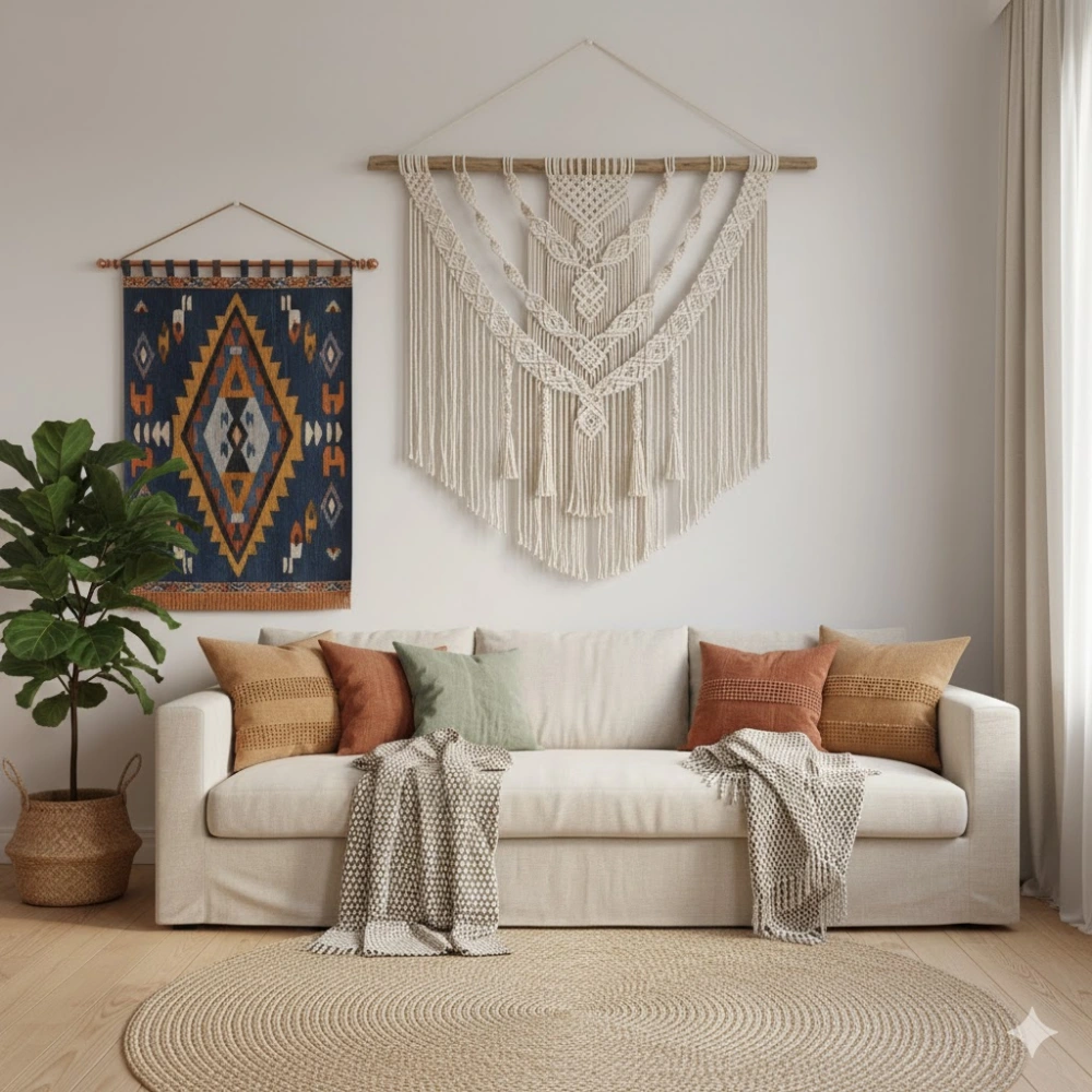 Macramé & Fabric Tapestries