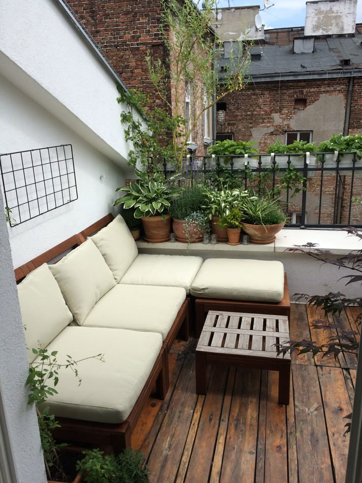 Compact L-Shaped Seating for Corners