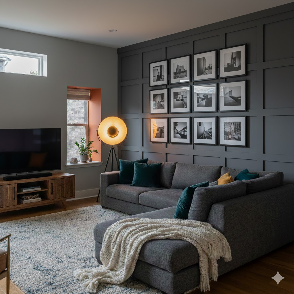 Artful Arrangements: Beyond the Basic Gallery Wall-The Perfect Grid Gallery