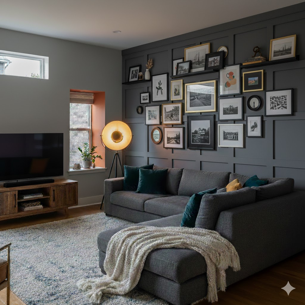 Artful Arrangements: Beyond the Basic Gallery Wall-Picture Ledges: The Flexible Favorite